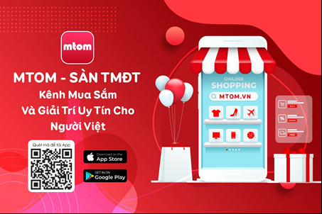 Sàn TMĐT mTom chính thức ra mắt phiên bản mới với sự kết hợp của hàng trăm nhãn hàng